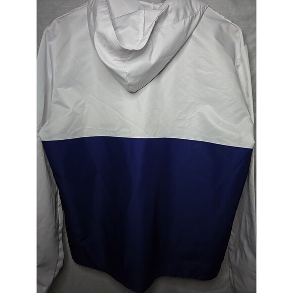 Bud Light Seltzer Jacket Large Golf Lightweight Hooded Windbreaker Quarter Zip - Picture 8 of 9